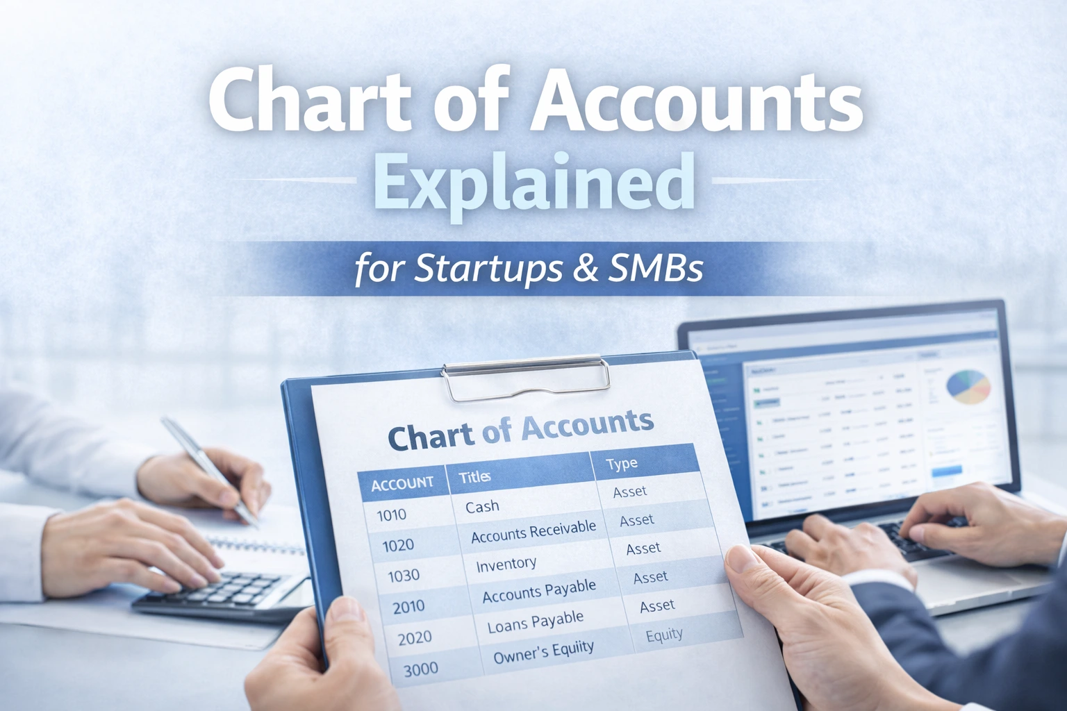 Chart of Accounts Explained for Startups & SMBs